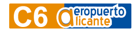 Línea C6 Alicante - Aeropuerto