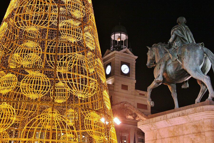Árbol de Navidad de la Puerta del Sol