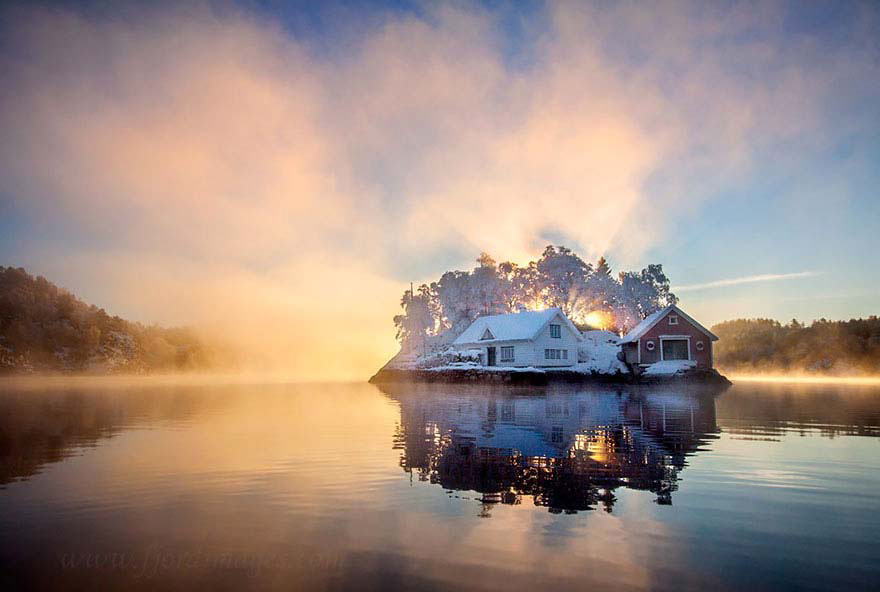 Países mágicos en invierno: Noruega