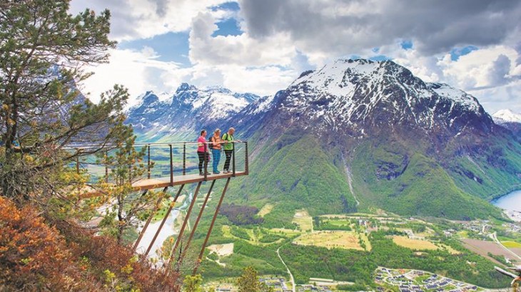 Viajar a Noruega: senderismo