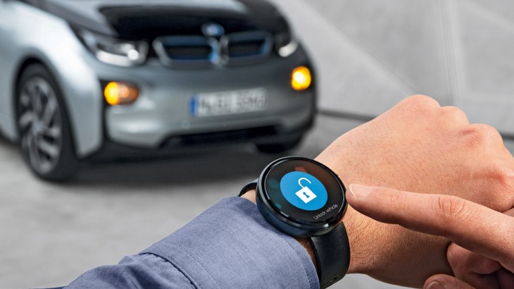 Apertura proximidad coche smartwatch
