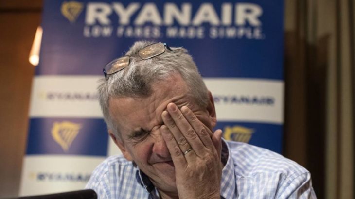 Vuelos cancelados de Ryanair
