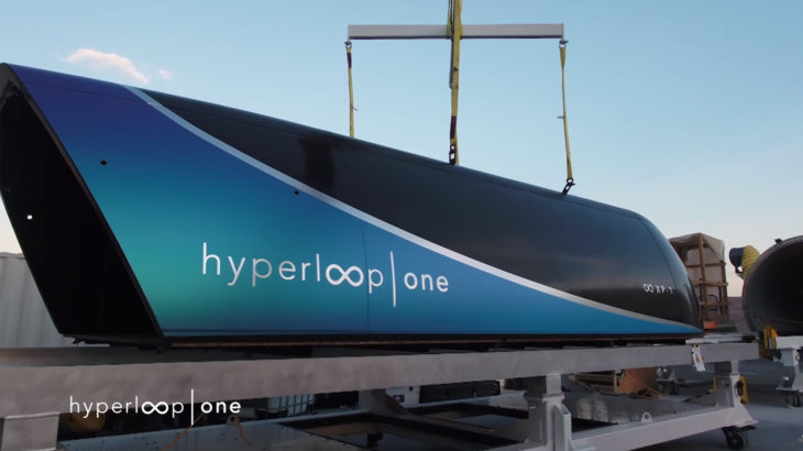 Cápsula hyperloop one
